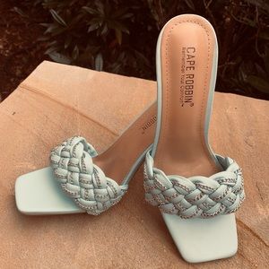 Cape Robbin Heels with a Square Open Toe